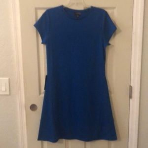 Royal blue dress